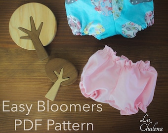 Baby Doll Bloomers PDF Pattern: 13 & 17 inch Doll Clothes