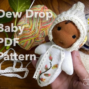Dew Drop Baby Doll Pattern: Waldorf Style (PDF Pattern)