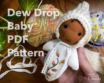 Dew Drop Baby Doll Pattern: Waldorf Style (PDF Pattern)