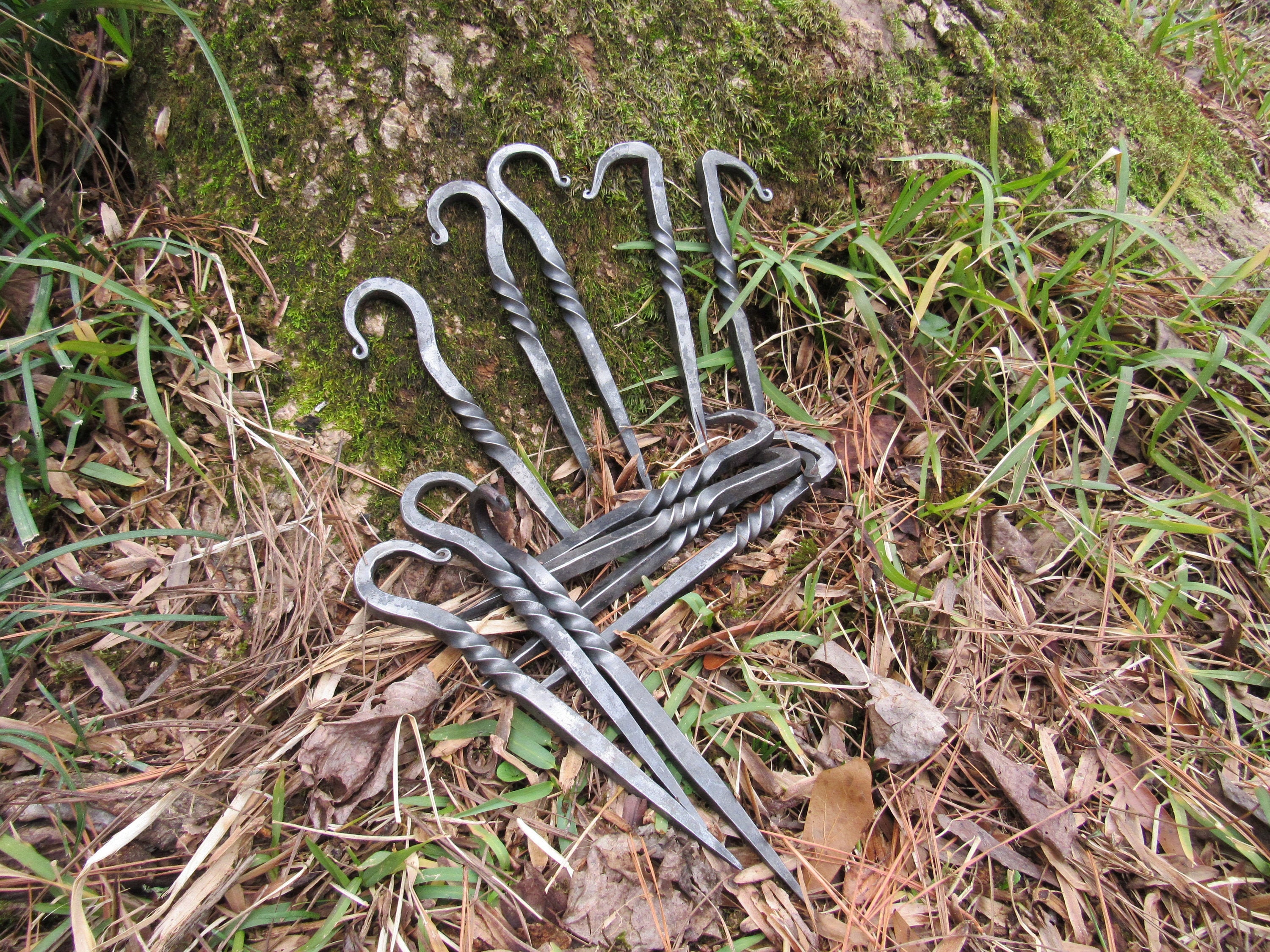 Hand Tent Stakes Etsy