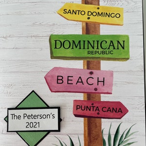 Álbum de fotos de férias na República Dominicana, álbum de fotos de férias de verão, álbum de fotos 4 x 6, praia caribenha, Punta Cana, férias na praia, cruzeiro