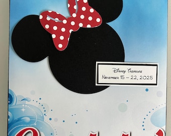 Álbum de fotos de Mickey Mouse para crucero, 4x6, recuerdo de vacaciones