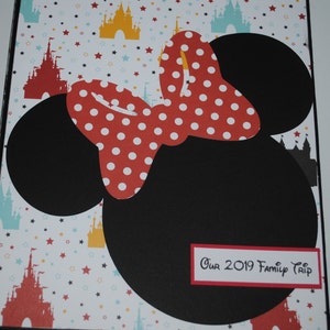Disney Photo Album, Photo Book, Disney Trip Photos, 1st trip to Disney, Mickey Mouse, Minnie Mouse, 4x6 Photos