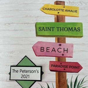 Álbum de fotos de vacaciones en Santo Tomás, álbum de fotos de vacaciones, álbum de fotos de 10 x 15 cm, playa caribeña, Islas Vírgenes de EE. UU., vacaciones en la playa, fotos de cruceros