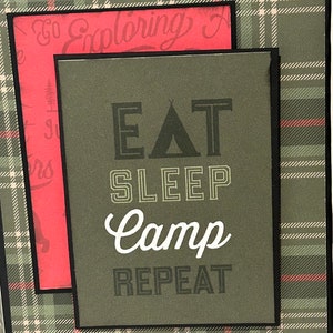 Camping Photo Book, Hiking, 4 x 6 Photo Album, Outdoor, Summer Camp, Outdoor, Camping Memories, Camp, Kids Camp, Adventure Album, Campfire