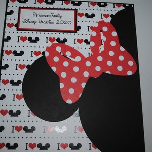 Disney-fotoalbum, fotoboek, Love Disney-fotoboek, 4 x 6-fotoalbum, Disney-reisfoto's