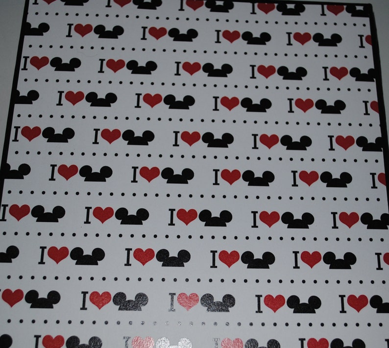 Disney Photo Album Photo Book Love Disney Photo Book 4x6 Etsy