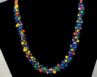 Colorful & Fun Kumihimo Braid Necklace