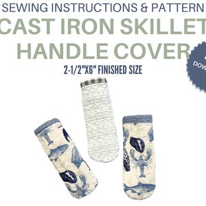 Cast Iron Skillet Handle Cover Pattern (PDF Document)