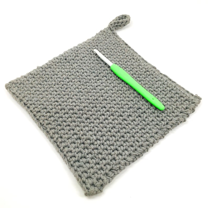 Super Thick Single Crochet Thermal Stitch Potholder PATTERN, Crochet