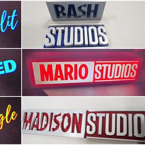 Personalized Custom Marv el Studios Door Sign