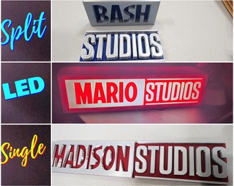 Personalized Custom Marv el Studios Door Sign
