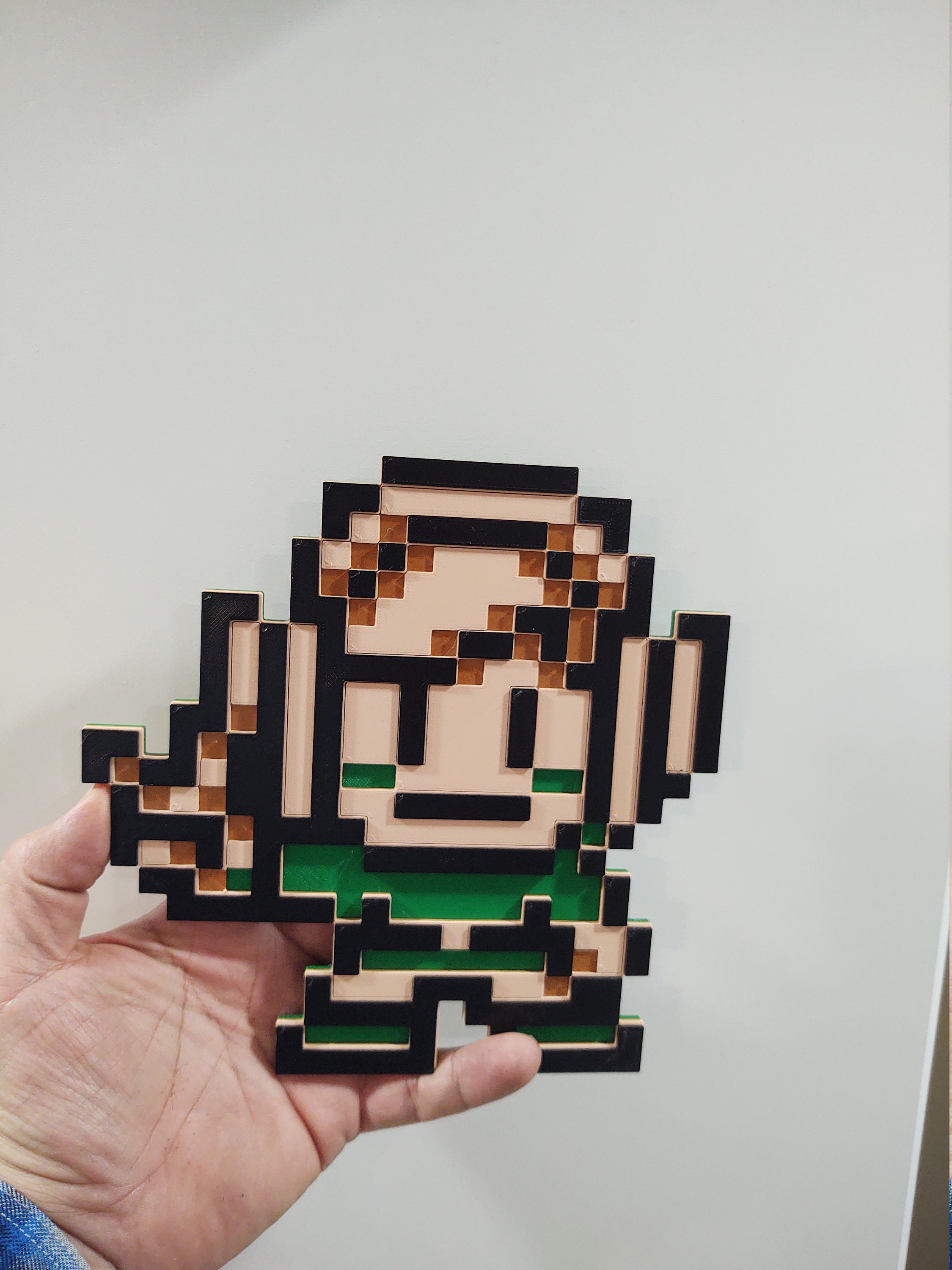 Link's Awakening pixel art 8-bit scene painting by thepixeldad