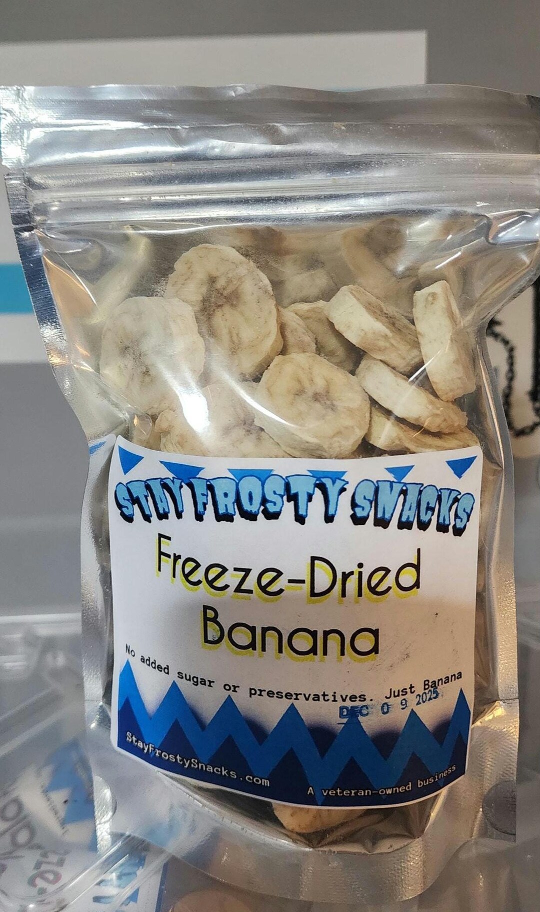 Freeze Dried Banana Slices Crunchy Dried Fruit Super Sweet Concentrated ...