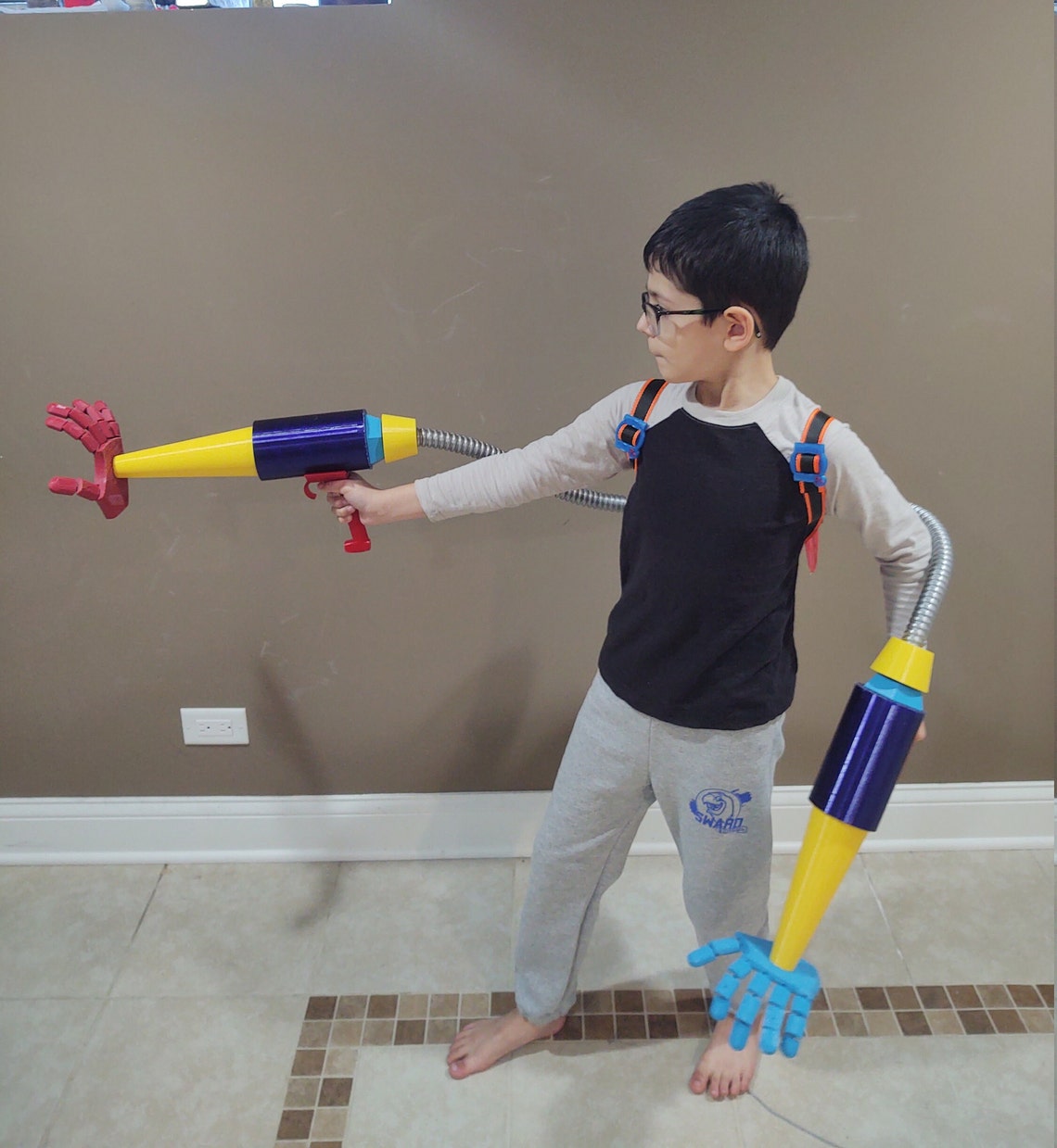 Cosplay Poppy Playtime Grab Pack 3D Printed Wearable Cosplay Etsy