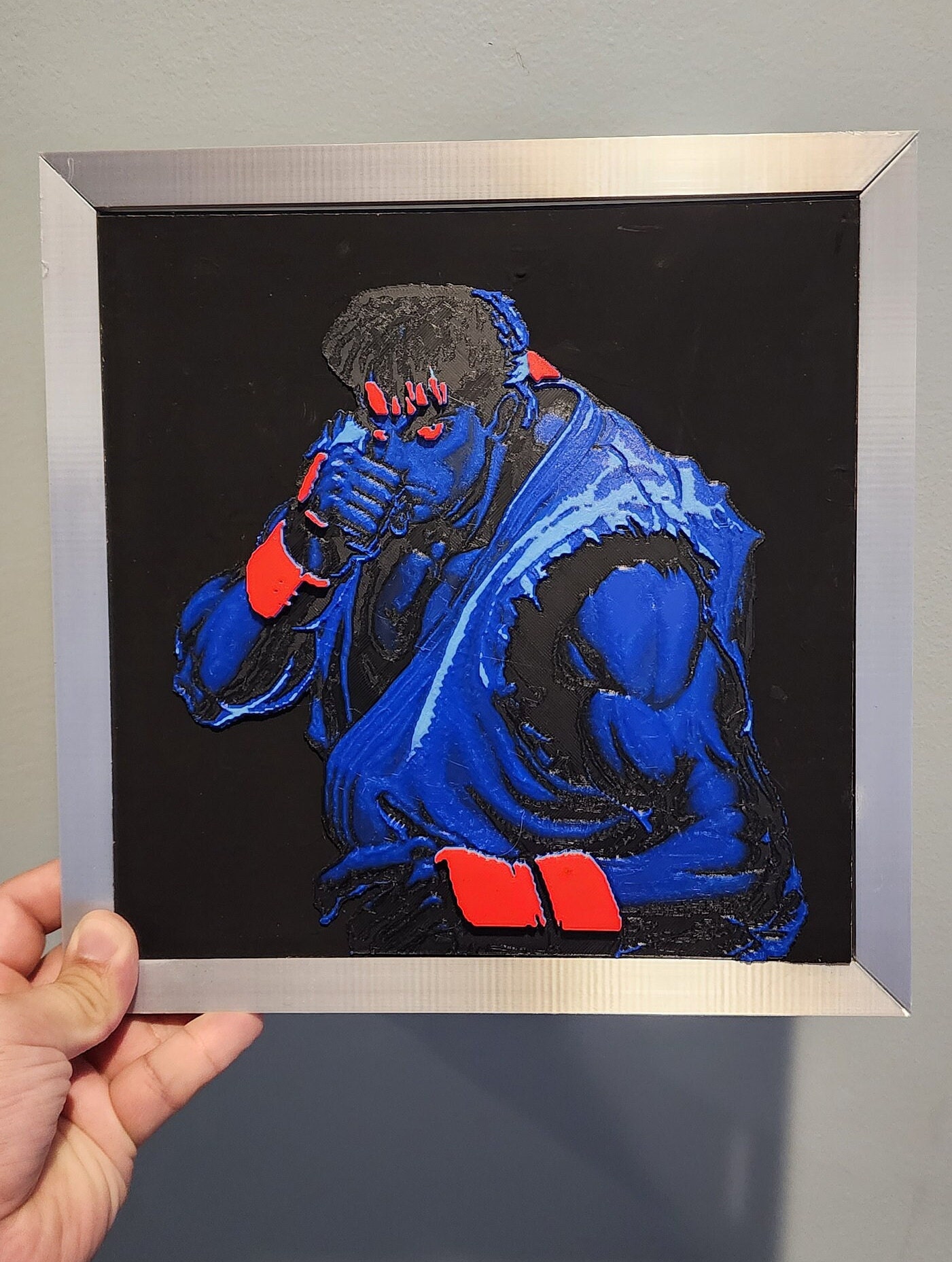 Ryu 8 X 10 Print street Fighter Drawing Fighting 