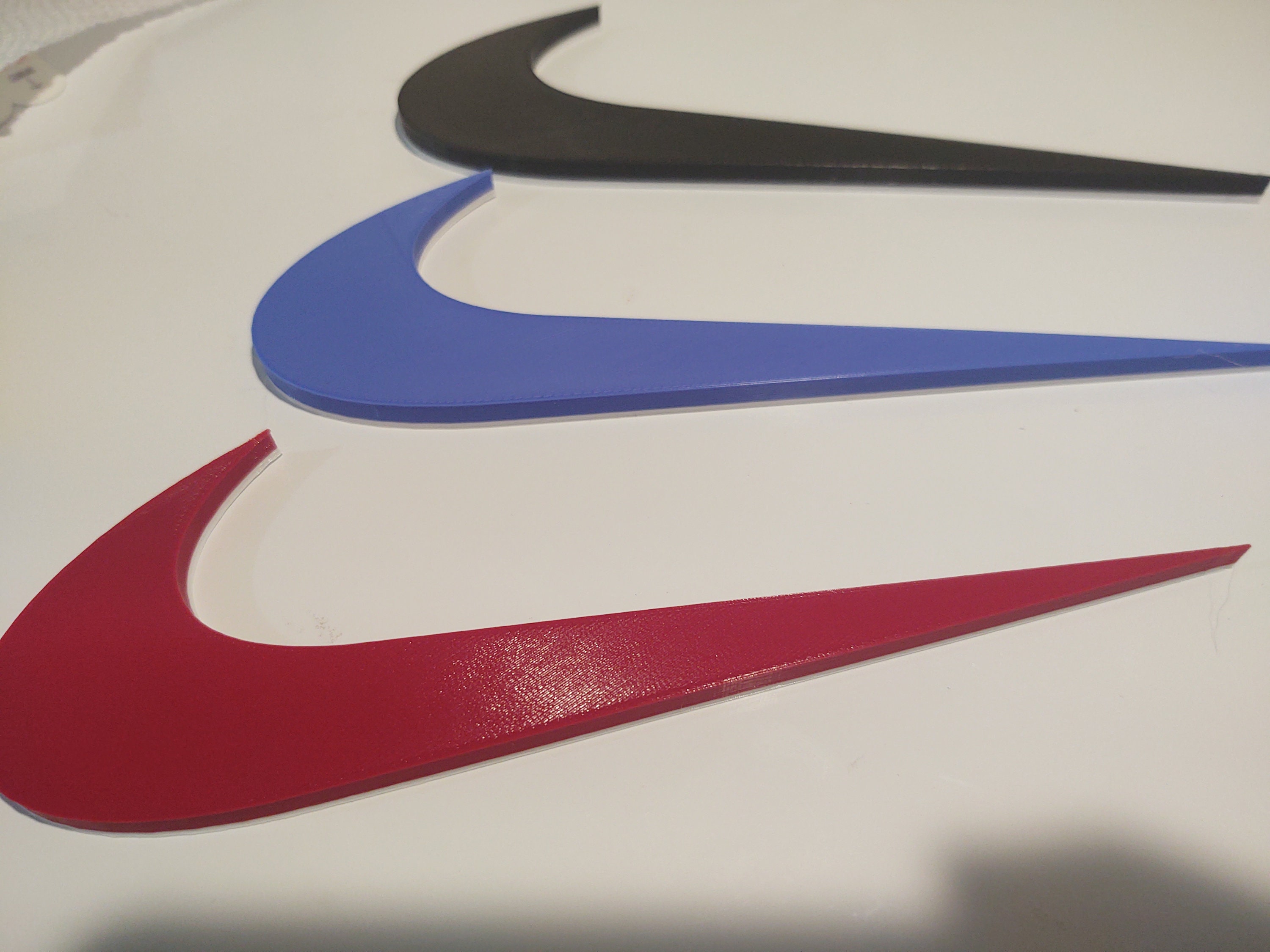 Nike Swoosh Logo wall decoration 3d printed - Etsy 日本