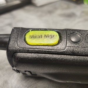 10 pack Replacement PTT push to talk button for Motorola RMU2040 radio walkie talkie 3D printed with flexible TPU