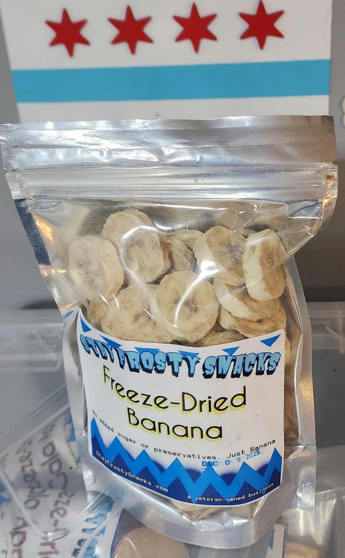 Freeze Dried Banana Slices Crunchy Dried Fruit Super Sweet Concentrated ...