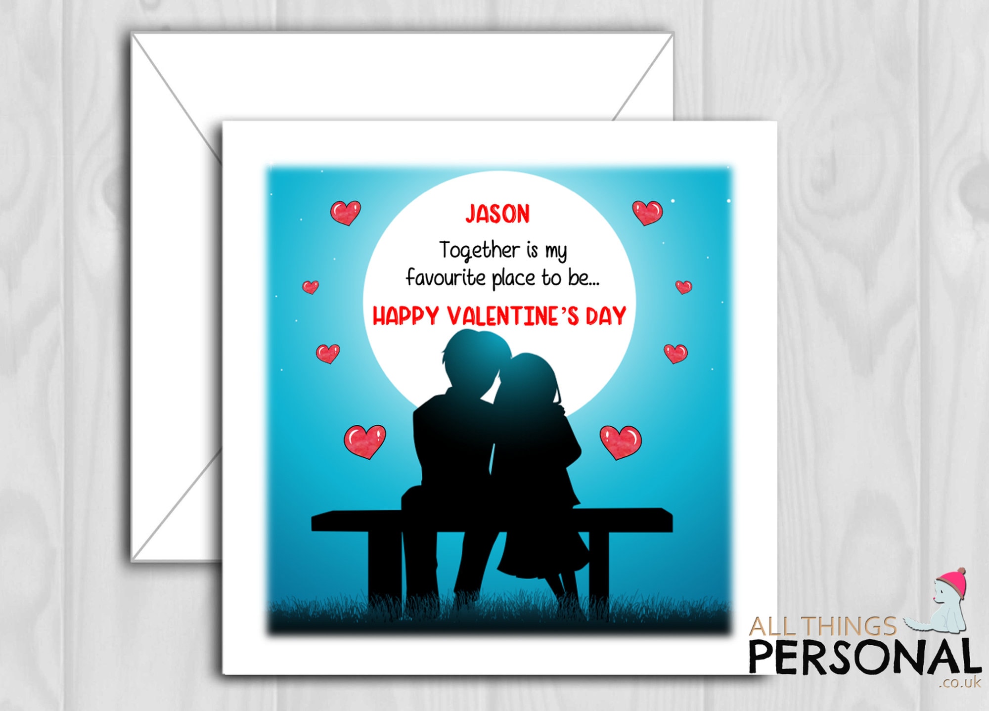 Valentine's Day Card for Husband Boyfriend Wife Girlfriend Parter Love ...