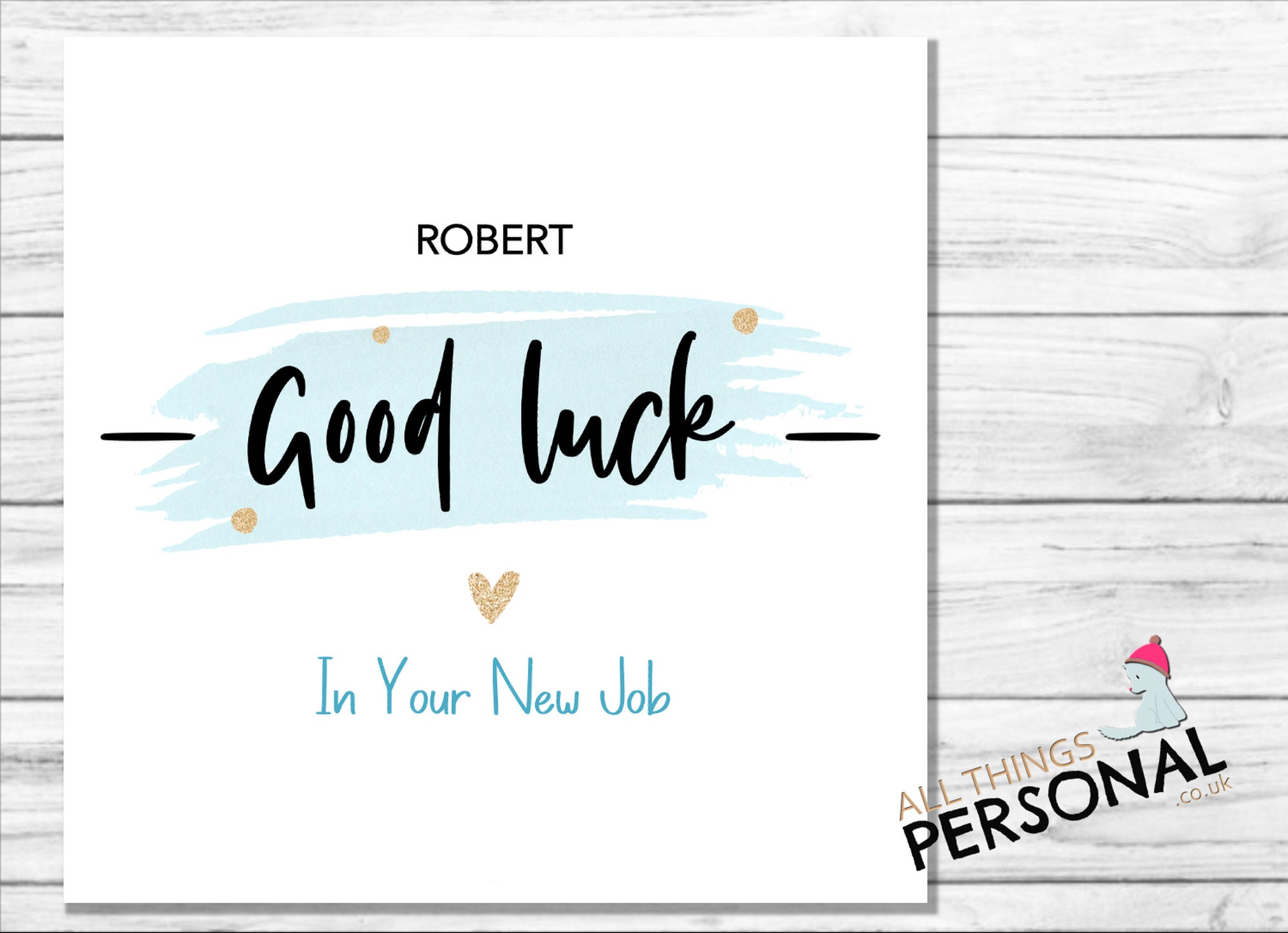 Good Luck in Your New Job Card - Congratulations on Your New Job, Well ...