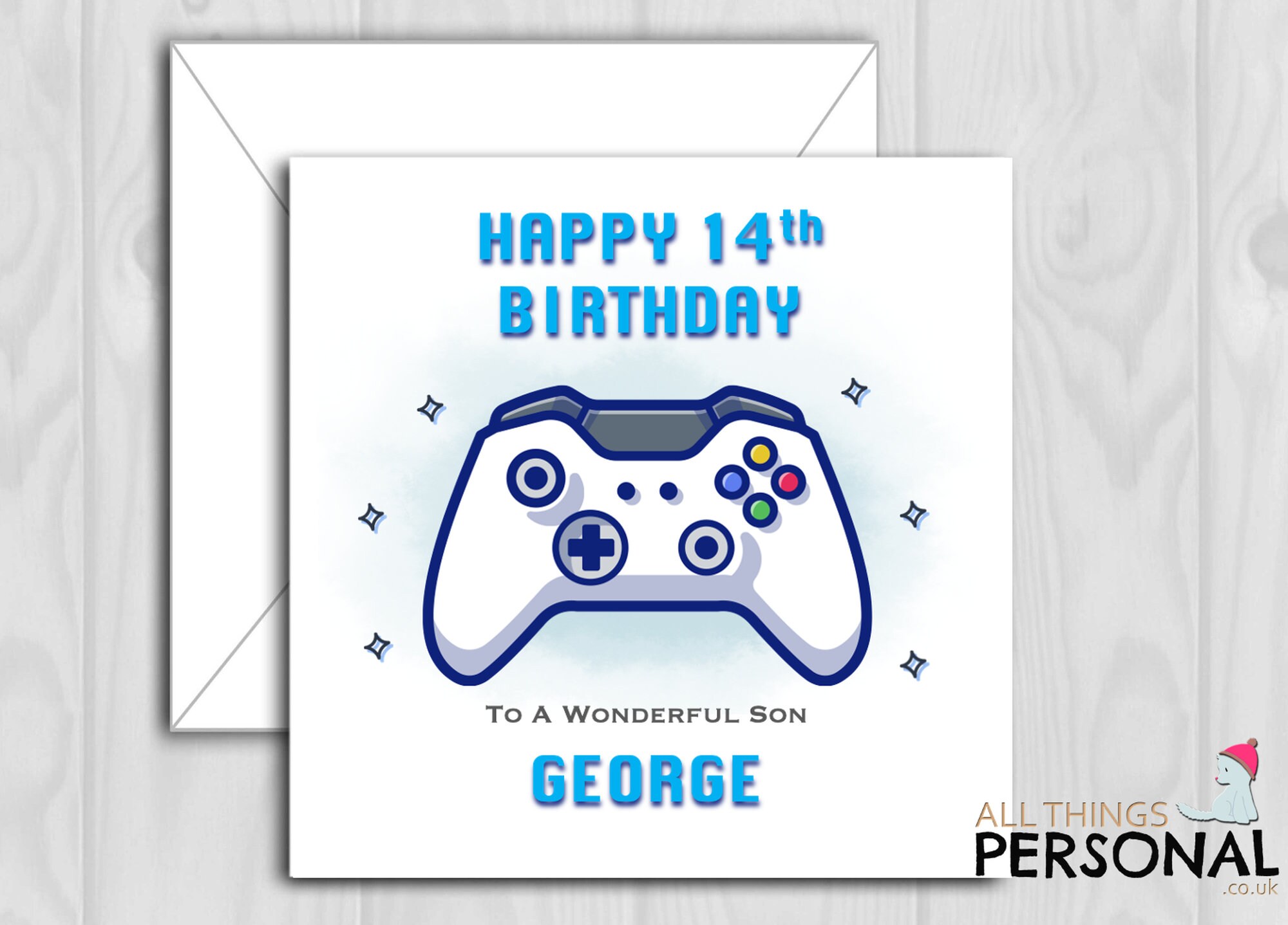 Personalised Gaming Birthday Card for Son Grandson Nephew Etsy Australia