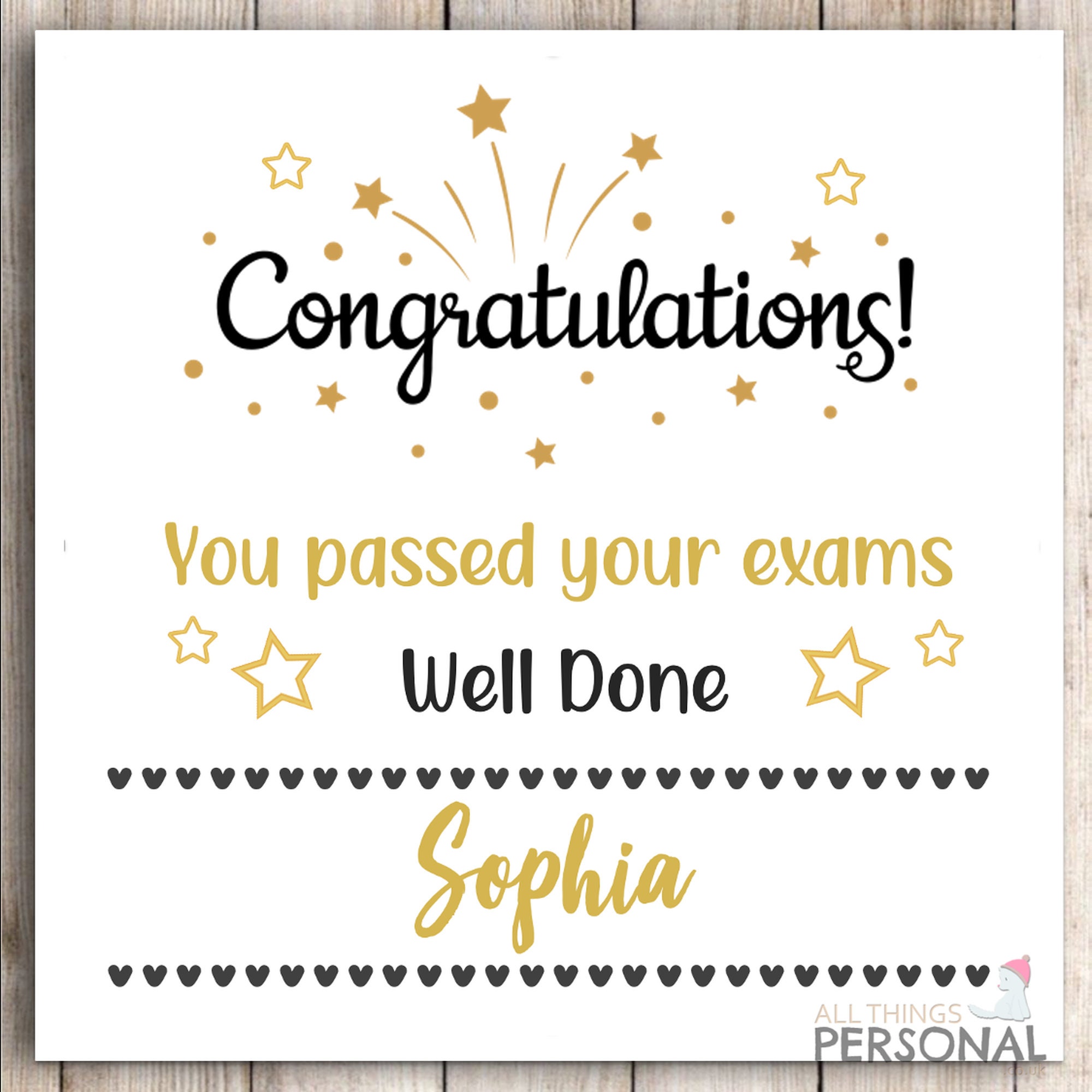 Well Done Congratulations Exam Tests GCSEs Card Funny Rude Love Joke Present 