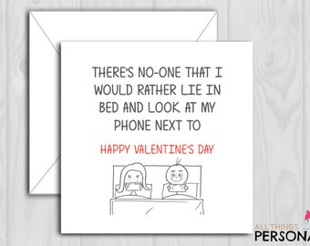 Funny Valentines Day Card for Husband Wife Boyfriend Girlfriend Parter ...
