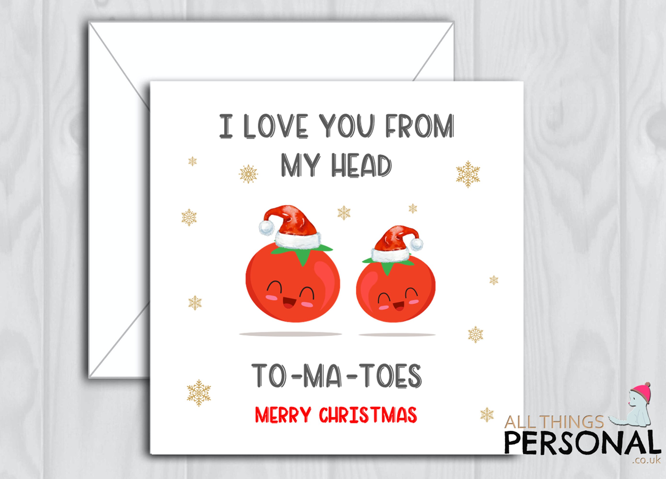 Son And Daughter In Law Cute Christmas Birds Card - View #4