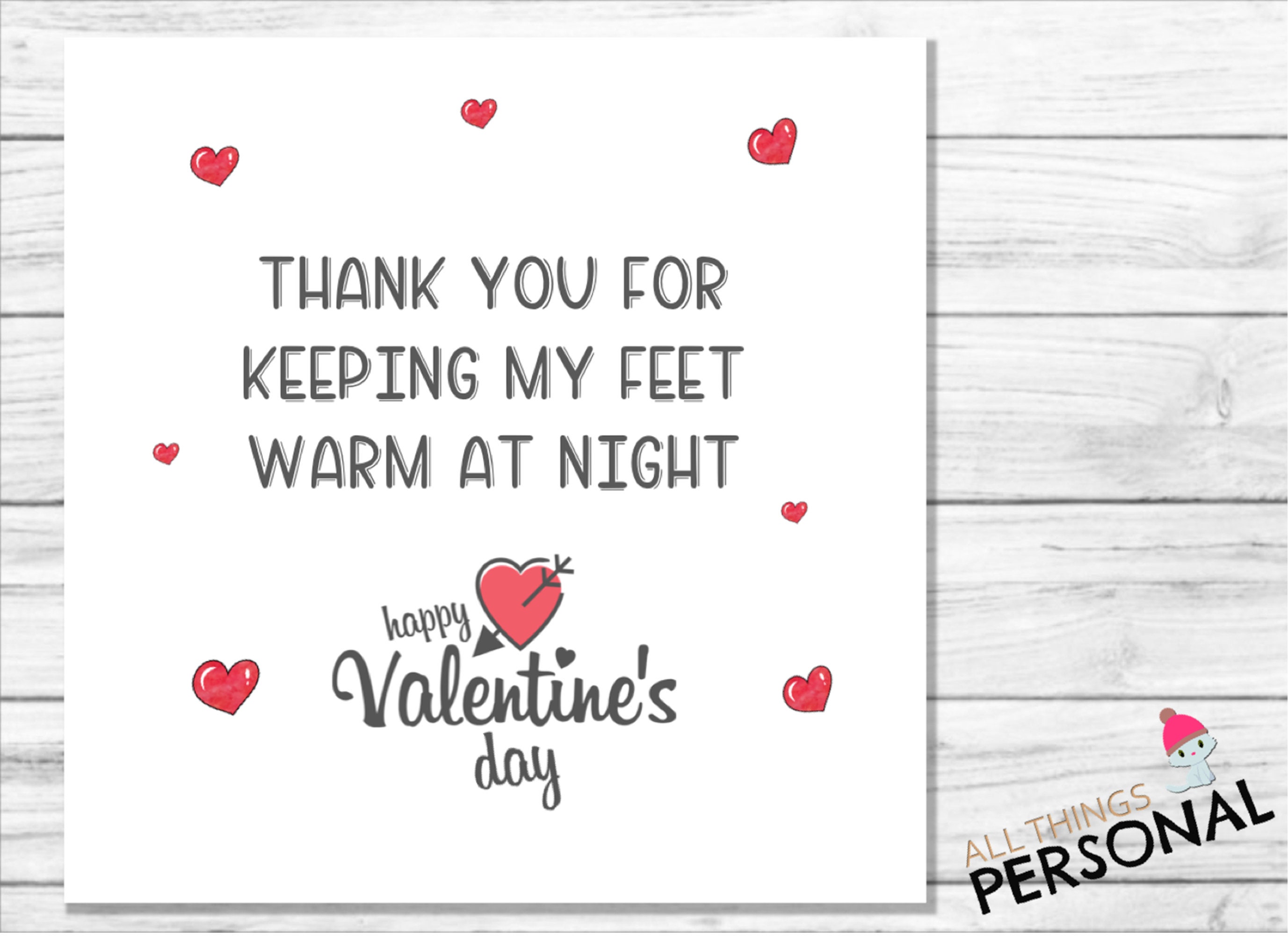 Funny Valentines Day Card for Husband Wife Boyfriend Girlfriend Parter ...