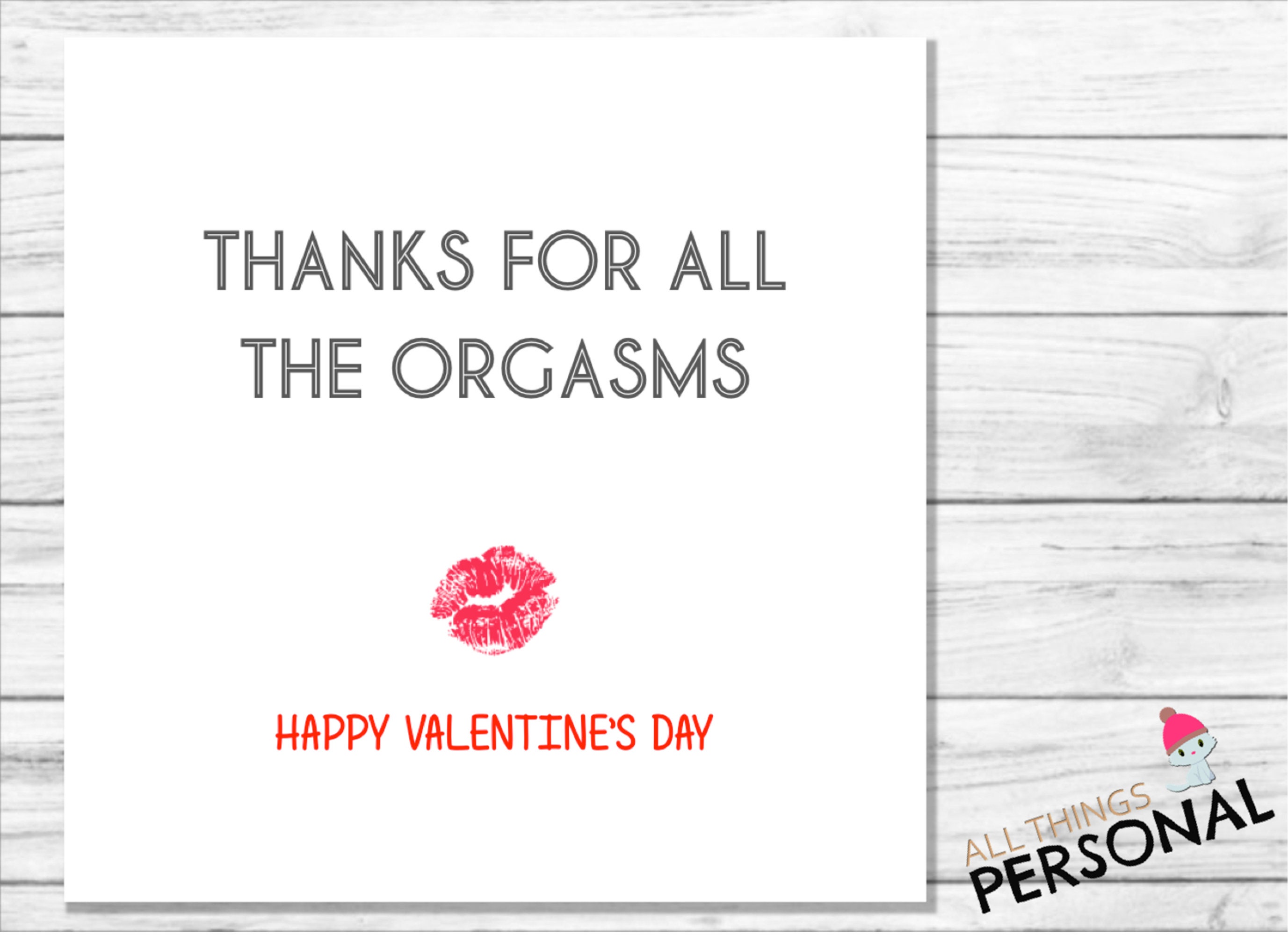 Funny Valentines Day Card for Husband Wife Boyfriend Girlfriend Parter ...