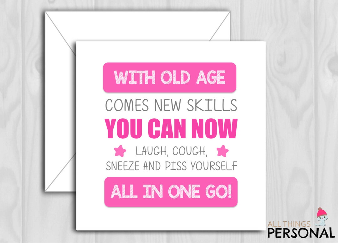 Funny Birthday Card - Rude Joke Birthday Card for Mum Sister Dad ...