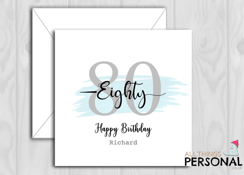 80th Birthday Gift Personalised - 1945 Day You Were Born