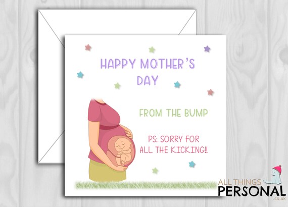 Carte de fête des mères From The Bump carte de fête des mères pour
