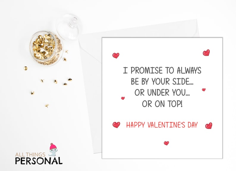 Funny Valentines Day Card for Husband Wife Boyfriend Girlfriend Parter ...