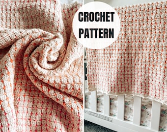 Cloud Blanket | Crochet Pattern | Beginner-friendly | Instant Download PDF | 13 Sizes Crochet Blanket | Video tutorial included