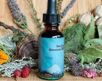 Vitex-bessentinctuur ~ Chaste Tree Berry ~ Hormonale ondersteuning