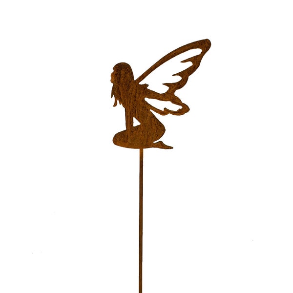 Fairy with Wings Garden Stake, Magical Fairy Ornament for Planter, Garden Decor, Fairy Garden Accessories | GP179