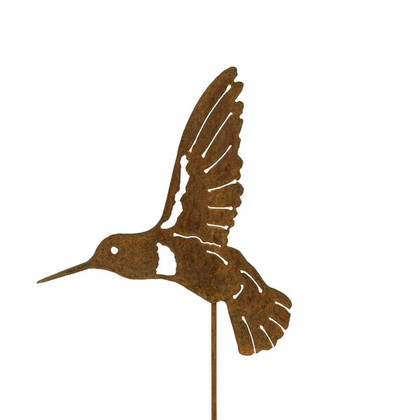 Small Hummingbird Gift | Outdoor Metal Art | Hummingbird Decor | Hummingbirds Art | GP158