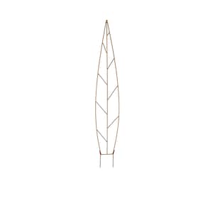 Metal Leaf Garden Trellis & Garden Decoration, Plant and Vine Trellis, Metal Art Lattice, Light Duty Garden Plant Support