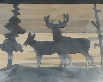 wildlife metal artwork