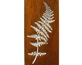 Fern Art Screen | Privacy Screen | Fern Wall Art | Privacy Panel | P623