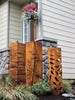 Garden Columns, Landscape Design, Bamboo, Planter, Lighting Box, Steel Bollards | C402 