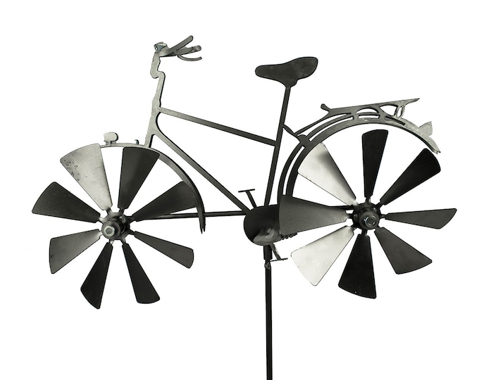 Metal Wind Spinner, Bicycle, Wind Art WS308 Etsy