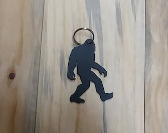 Bigfoot Keychain, Sasquatch, Hunting Bigfoot