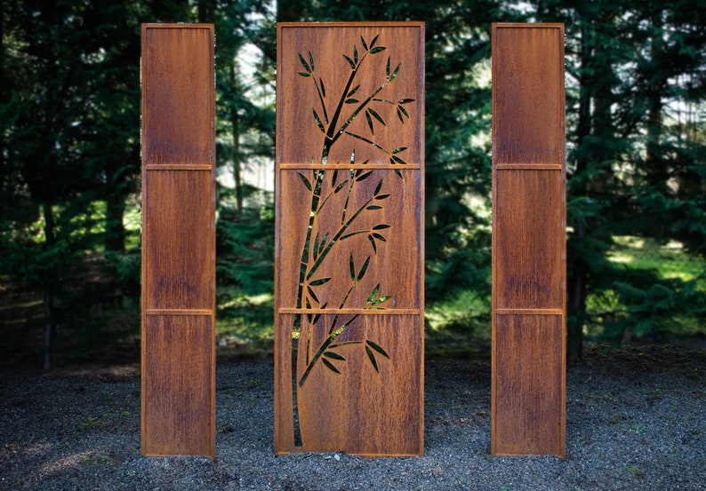 60+ Metalsäule Garten Bambus, Gut sortiertes sortiment an