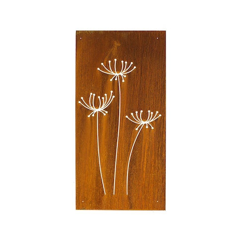 Flower Metal Art Screen | Flower Metal Wall Art | Privacy Screen | Privacy Panel | P647