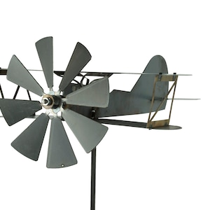 Airplane Wind Spinner | Airplane Gift | Yard & Garden Spinner | WS301