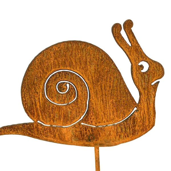 Snail Garden Stake, Cute Snail, Little Snail Sculpture | GP159