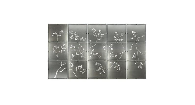 Tree & Branches Privacy Screens, Metal Garden Art, Metal Yard Art, Large Garden Art, Privacy Panels image 4